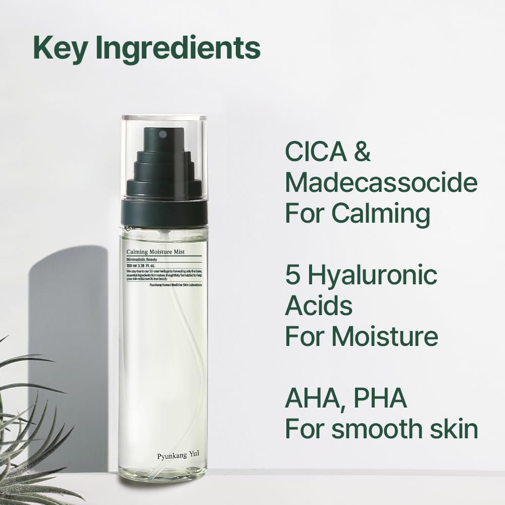 Pyunkang Yul PKY Calming Moisture Mist packaging and label.