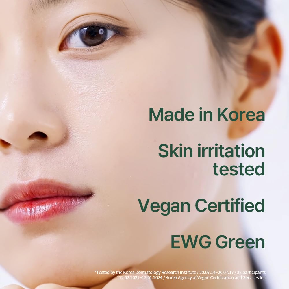 Pyunkang Yul PKY skincare routine visual emphasizes calming and hydrating steps.