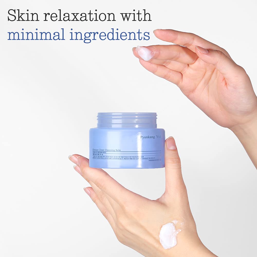PKY Deep Clear Cleansing Balm ingredients highlight ceramides and panthenol for barrier support.