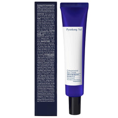 Pyunkang Yul PKY Eye Cream application in morning routine for gentle nourishment around the eyes.