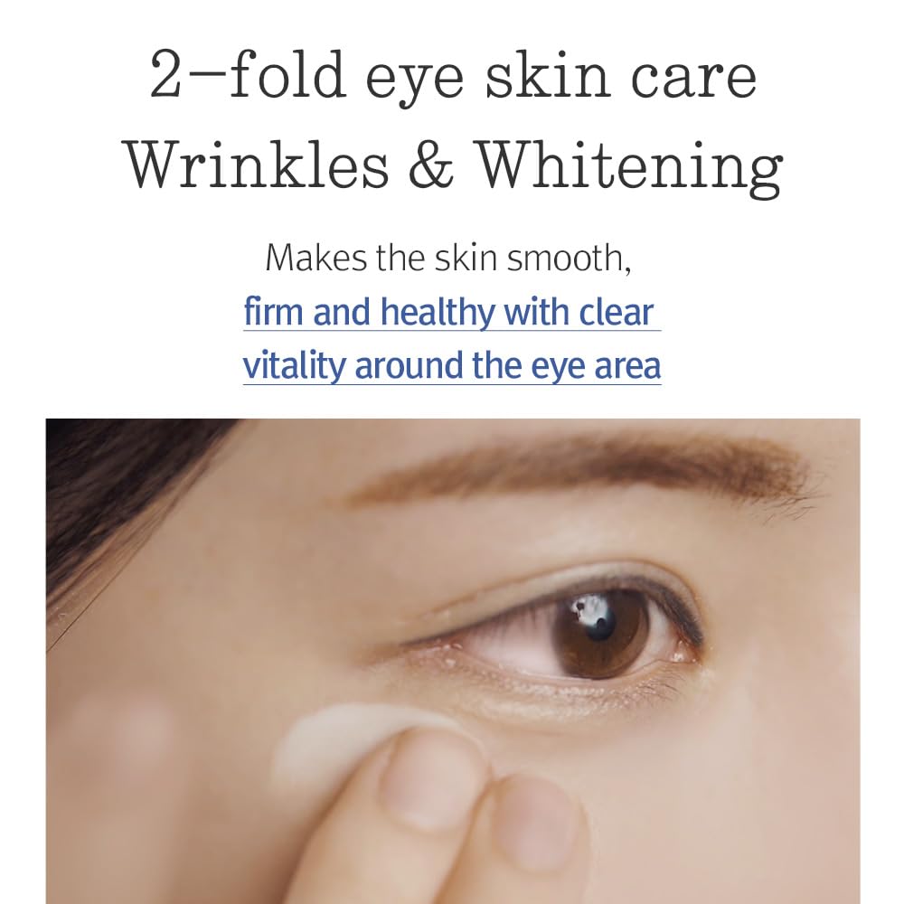 Pyunkang Yul PKY eye-cream texture closeup reveals creamy, soothing formula for delicate eye skin.