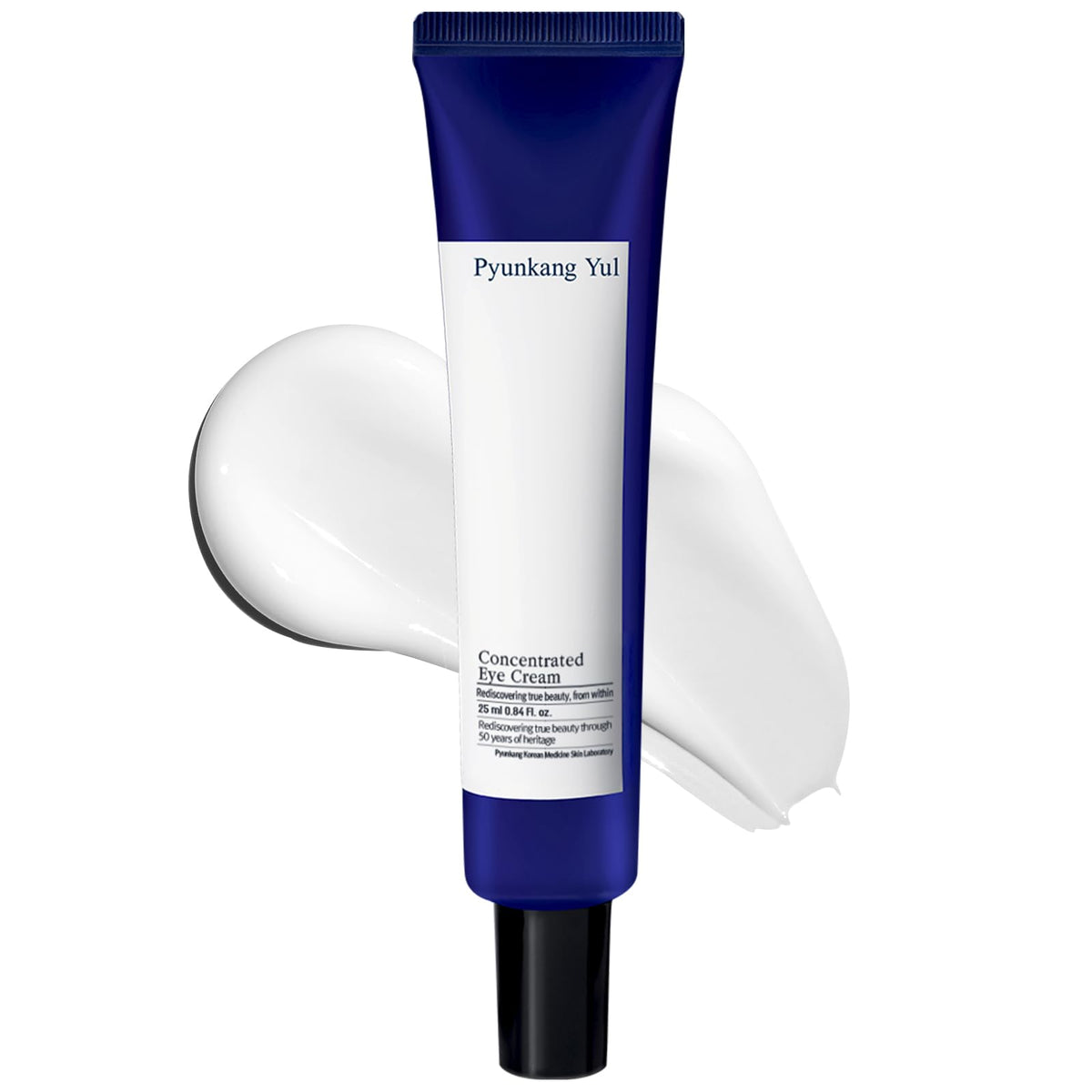 Pyunkang Yul PKY Eye Cream tube packaging shows compact, travel-friendly design for hydration.