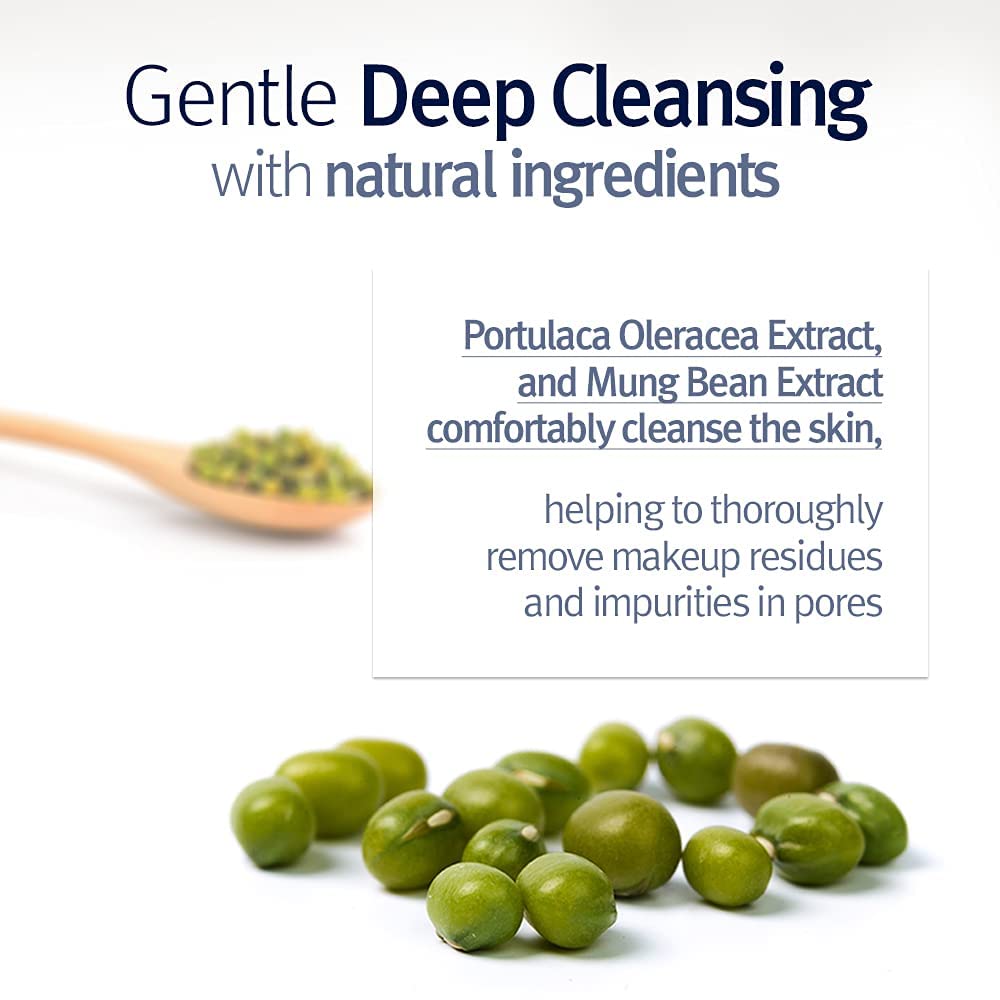 AHA from natural fruits in Pyunkang Yul cleanser for smoother skin texture