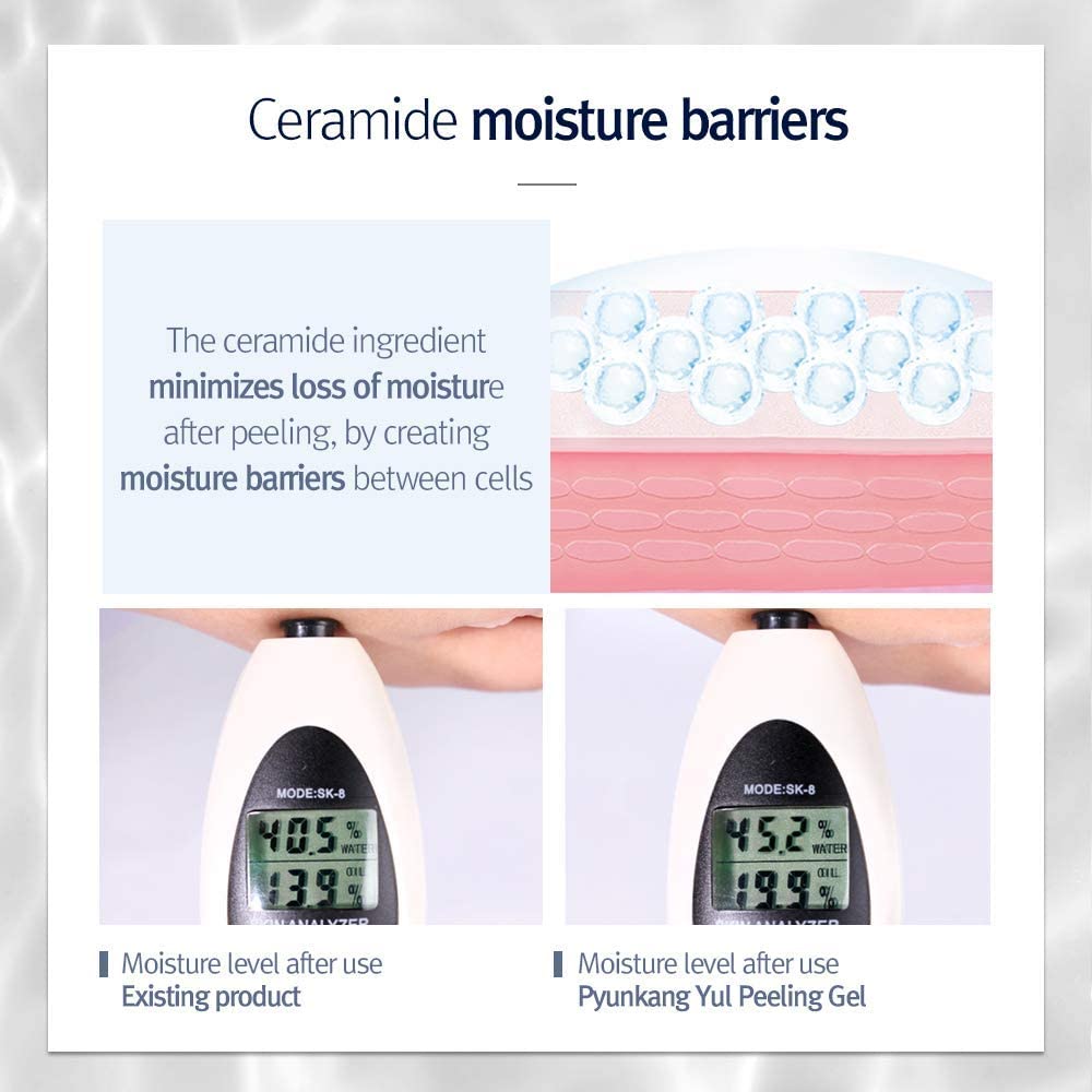 Pyunkang Yul PKY Gel contains hyaluronic acid for hydration.