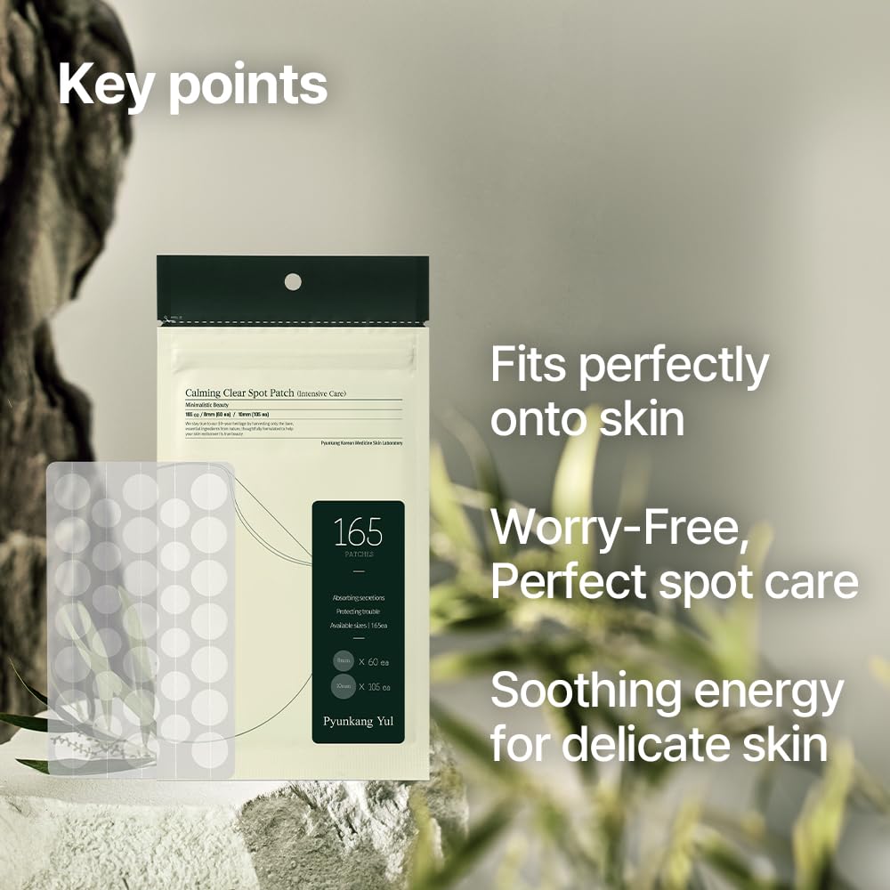 Pyunkang Yul PKY patch easy removal with minimal redness shown.