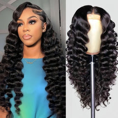 PYY Deep Wave lace front 22in cap-construction for secure, comfortable fit.