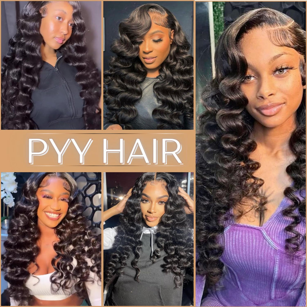 PYY Deep Wave Lace Front Wig 13x4 ready-to-wear look for events and everyday.