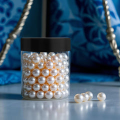 PYYZHALI clear-jar closeup with lid—tight seal helps keep contents fresh during travel.