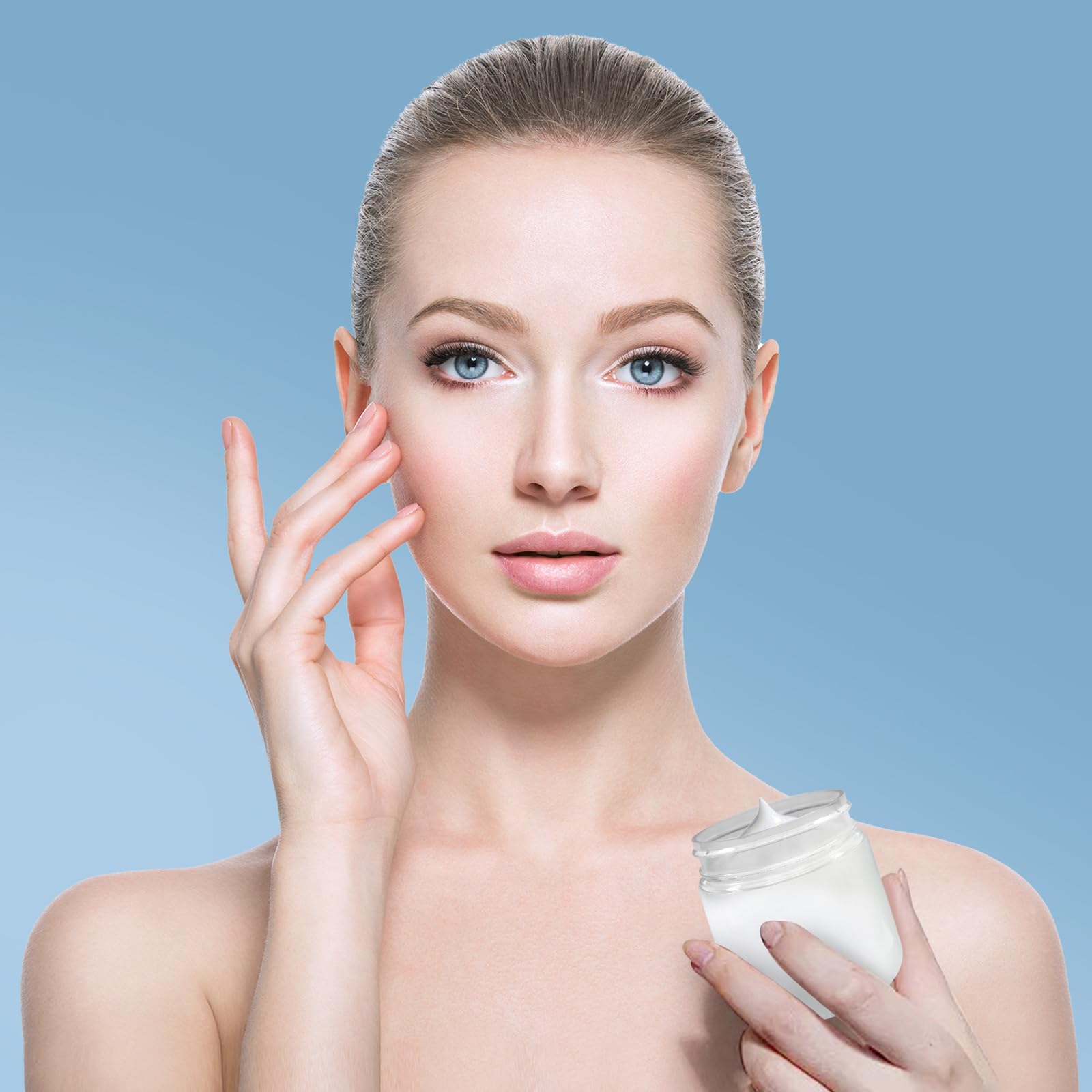 PYYZHALI travel-friendly jar set—leak-proof lids ideal for on-the-go skincare routines.