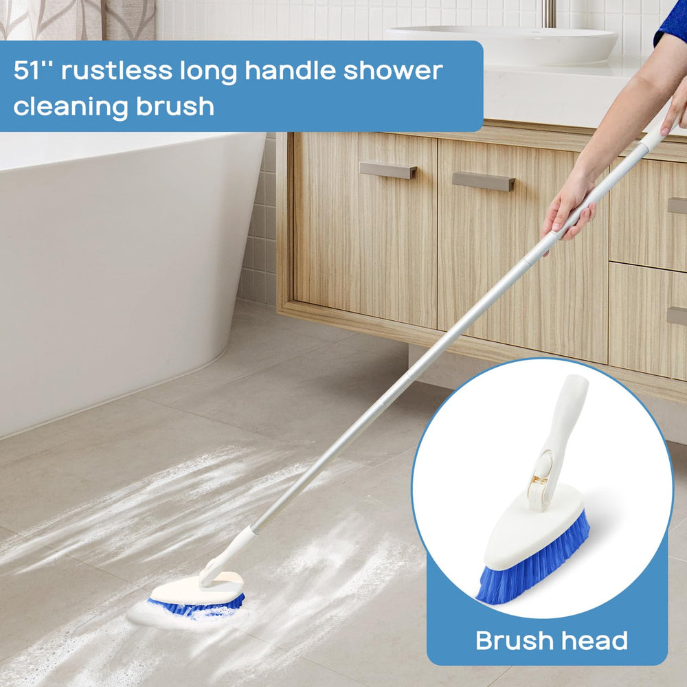 Qaestfy non-scratch heads protect surfaces during scrubbing