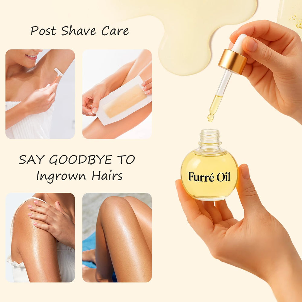 QAH Furré quick-absorbing formula glides on with light hydration.