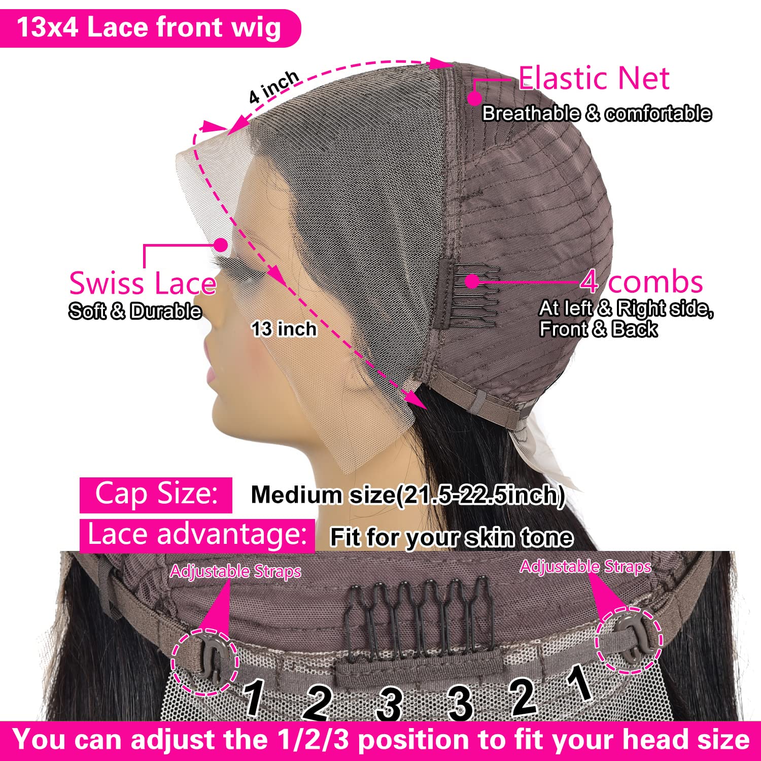 Qangelabeauty bob wig with versatile parting options.