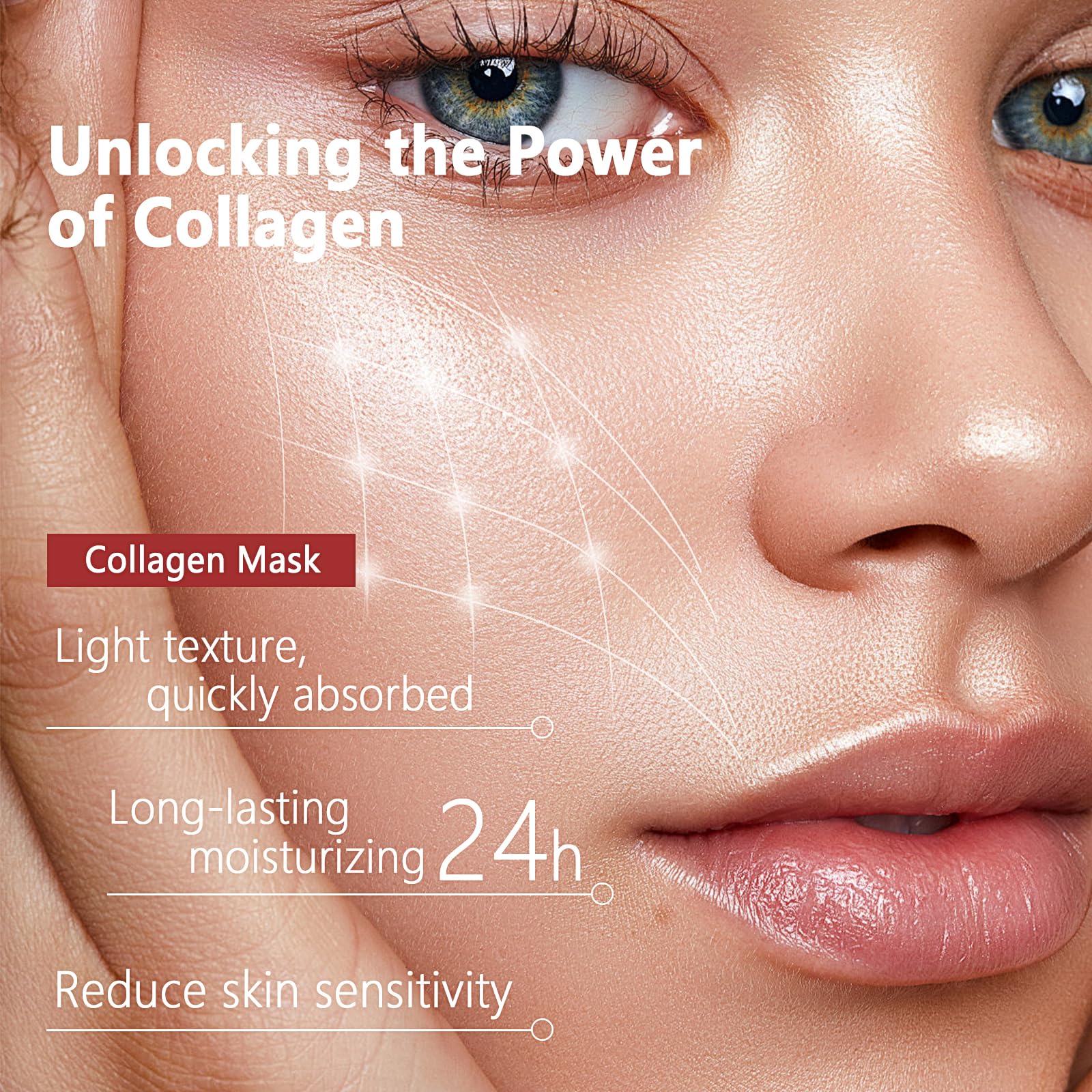 Qawnfy probiotic triple-formula concept image highlighting skin barrier support