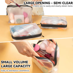 Qbily travel bag zipper close-up highlights smooth opening