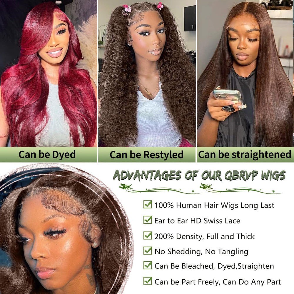 QBRVP pre-plucked cap enables natural parts and easy styling