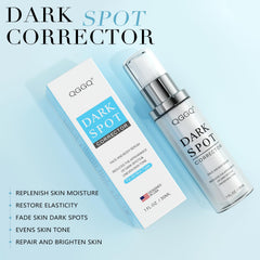 QGGQ dark-spot serum pump close-up indicating hydrating formula for radiant skin.