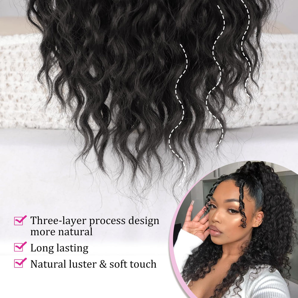QGZ Ponytail Extension delivers instant volume and length for many looks
