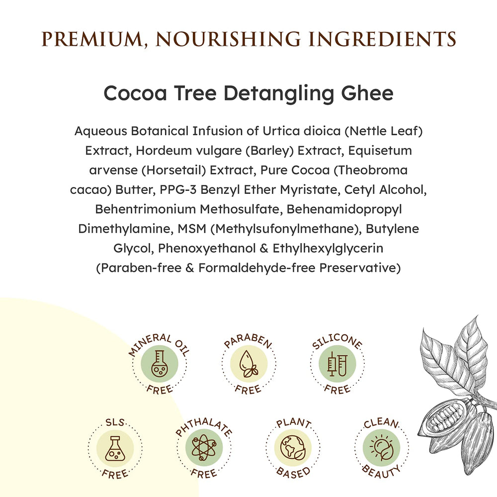 Ideal for dry high porosity hair routines with detangling.