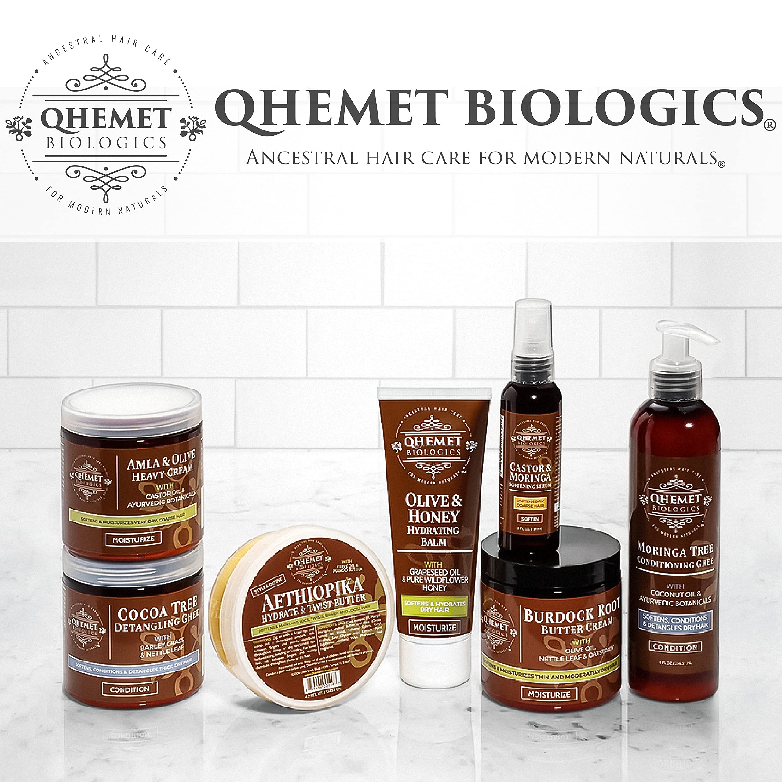 Premium packaging of Cocoa Tree Detangling Ghee conveys care.