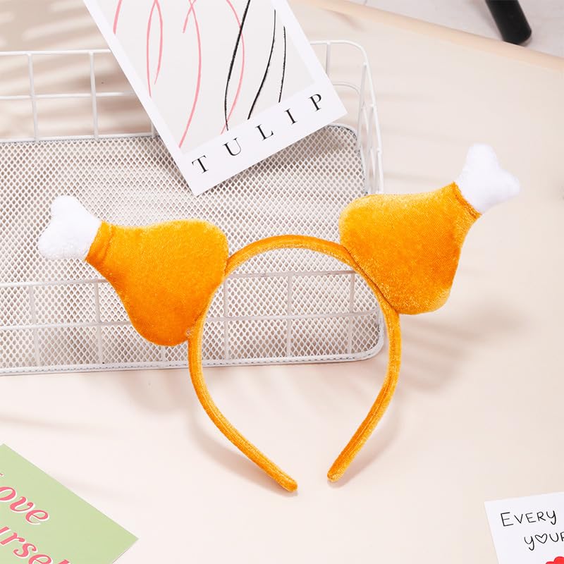 QHZHANG turkey headband pairs with everyday outfits for festive style.