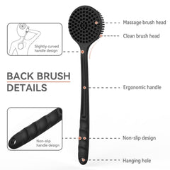 QiaKeoo face brush silicone for delicate cleansing and refined texture