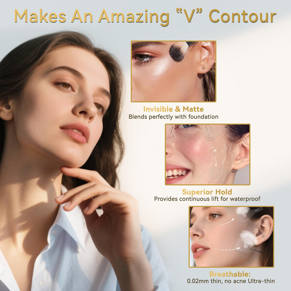 QiccJxyx Face Lift Tape extended stickers enable versatile, long-lasting lift and defined contours