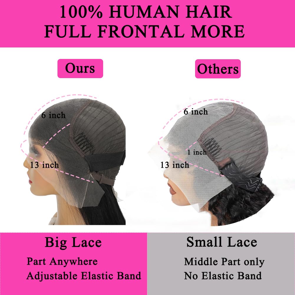 Qiikota 13x6 HD lace front shows seamless part and breathable wear all day