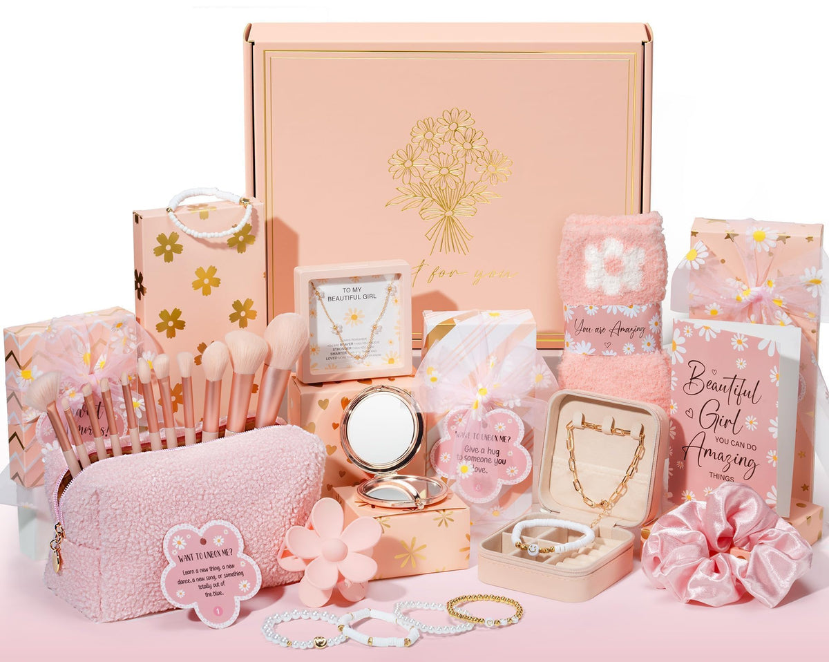 Qinline teen gift box packaging ready for festive unboxing joy