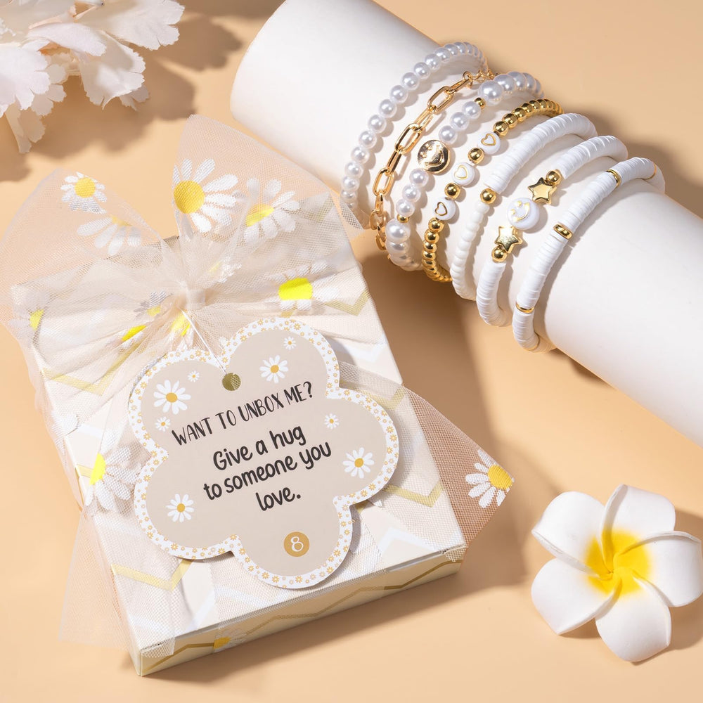Qinline daisy ribbons for decorative gift wrapping and flair.