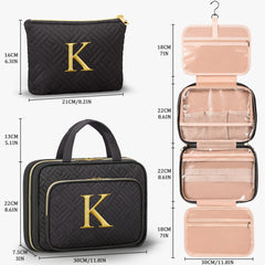 Qinline monogram embroidery closeup highlights durable initials for gift-ready style