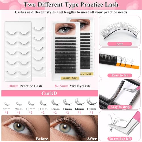 Qinzave eyelash glue remover suitable for mannequin head cleanup after practice.