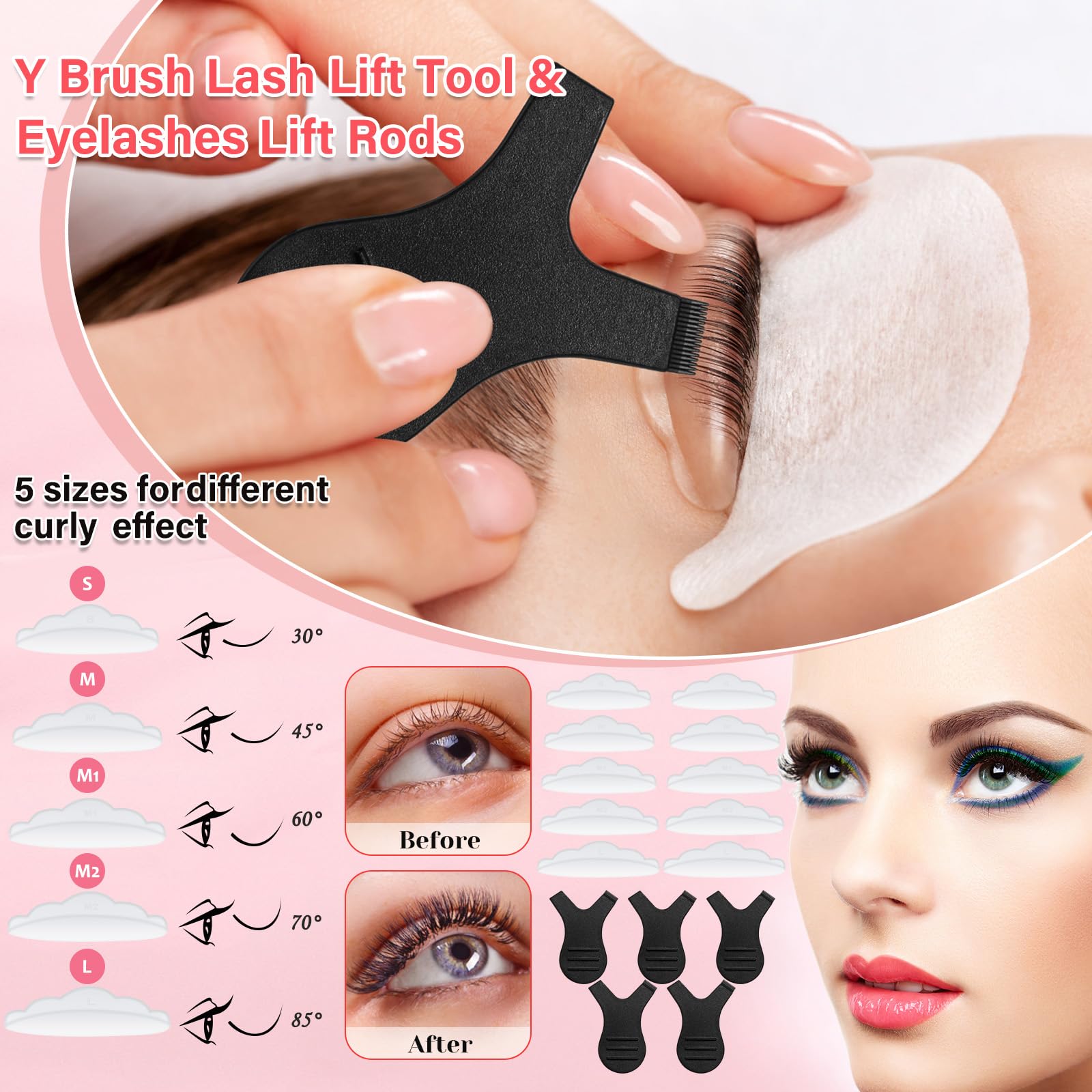 Qinzave lash-kit-practice-eyelashes mimic natural lashes for realistic styling