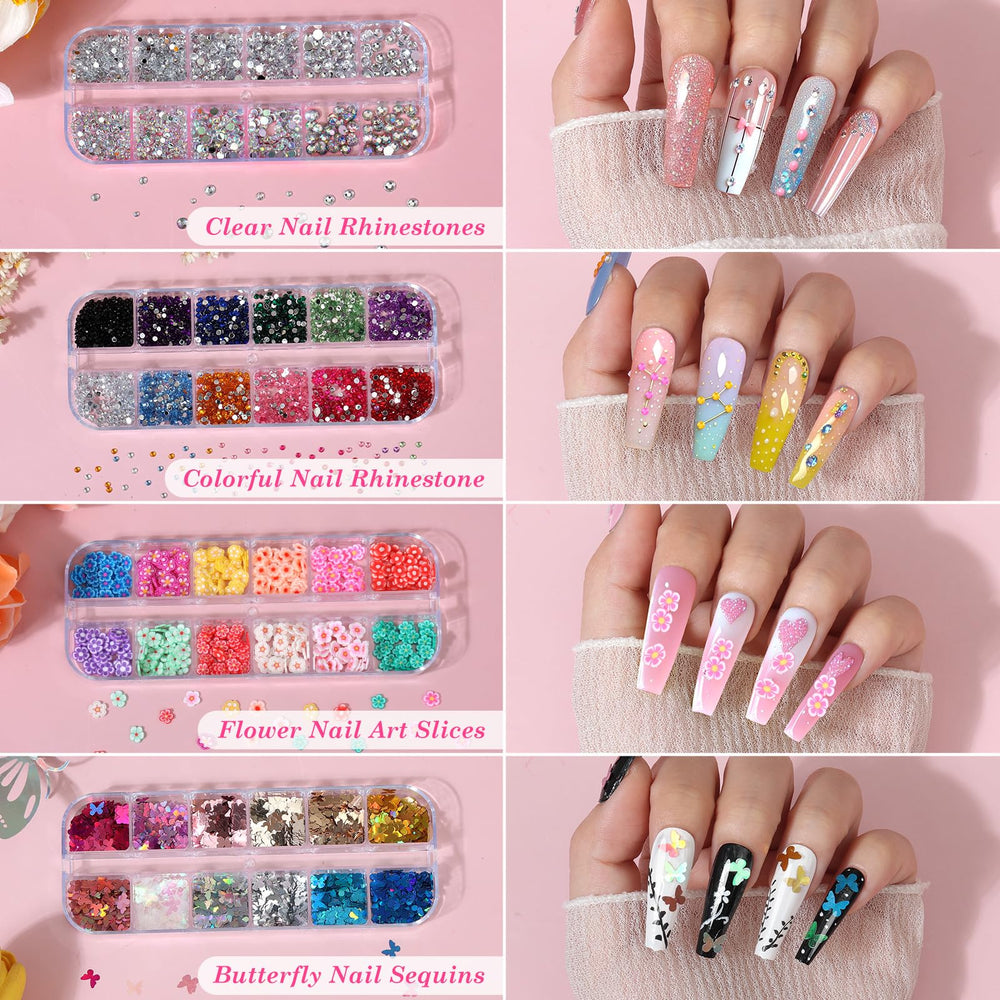 Qinzave nail display stands ideal for practice and showcasing designs