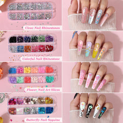 Qinzave nail display stands ideal for practice and showcasing designs