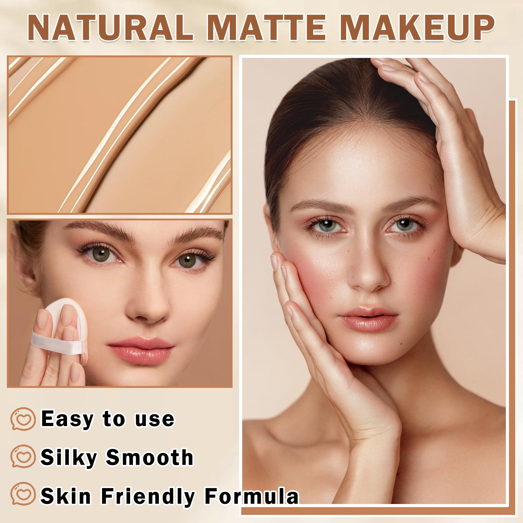 QIUFSSE concealer brightening effect helps even dull skin tone