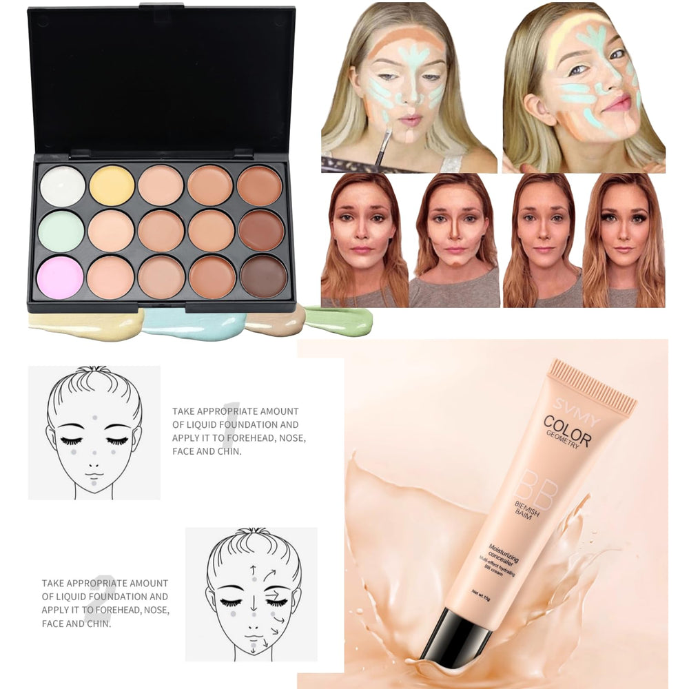 QiuNingTang eyeshadow palette – vibrant shades for subtle or festive looks.
