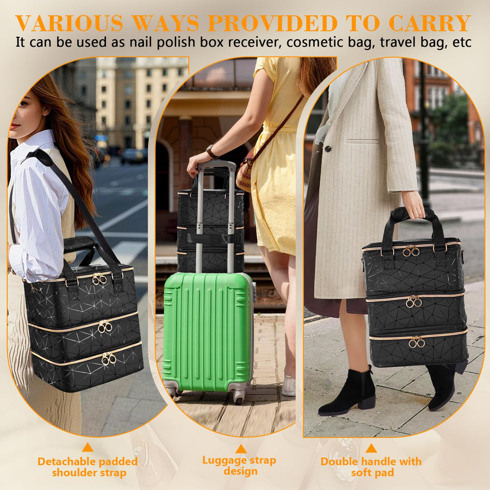 Qiyfddf Adjustable shoulder strap enables comfortable travel carrying
