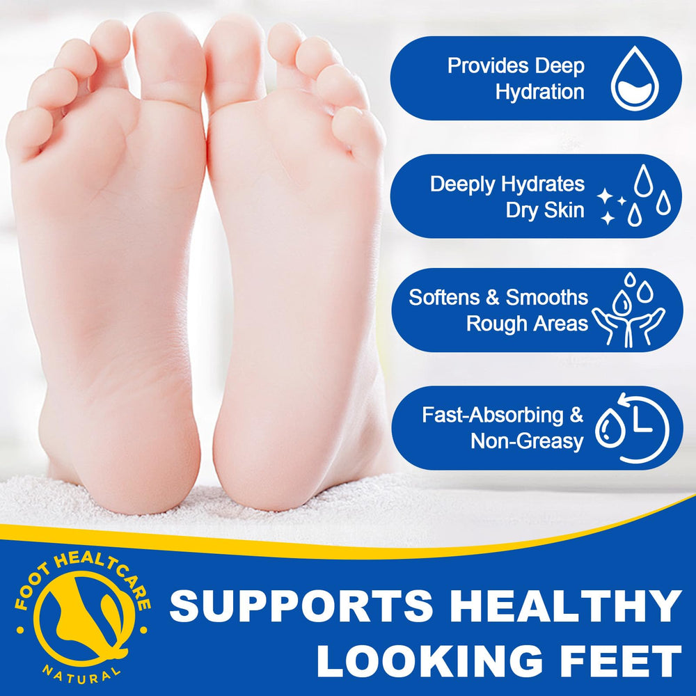 QJCWXIAOX heel-application-cracked-skin shows targeted care for dry areas.
