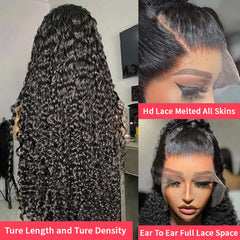 QKOQKO HD transparent lace swatch emphasizes seamless parting under light