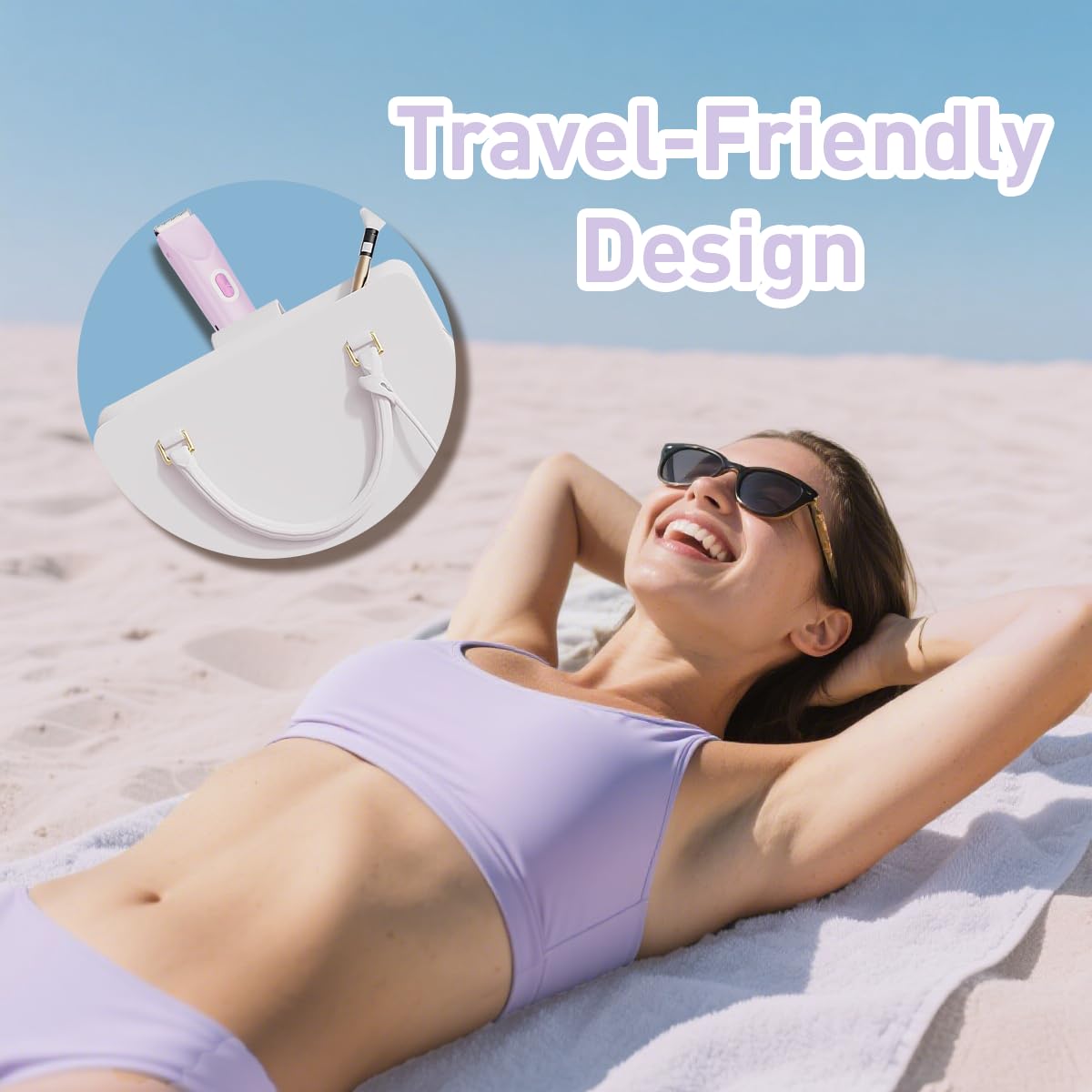 QLWQ waterproof IPX7 trimmer for wet and dry use