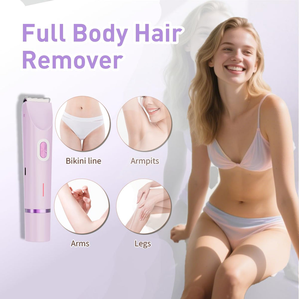 QLWQ dual-head trimmer bottom foil for close bikini-area finish