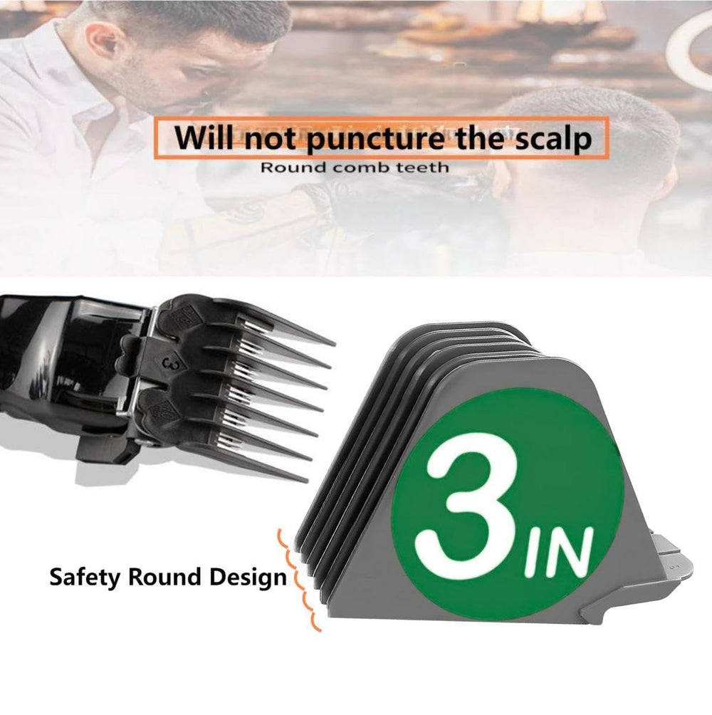 QPOIBSD 79mm clipper guard supports uniform top lengths during fast trims.