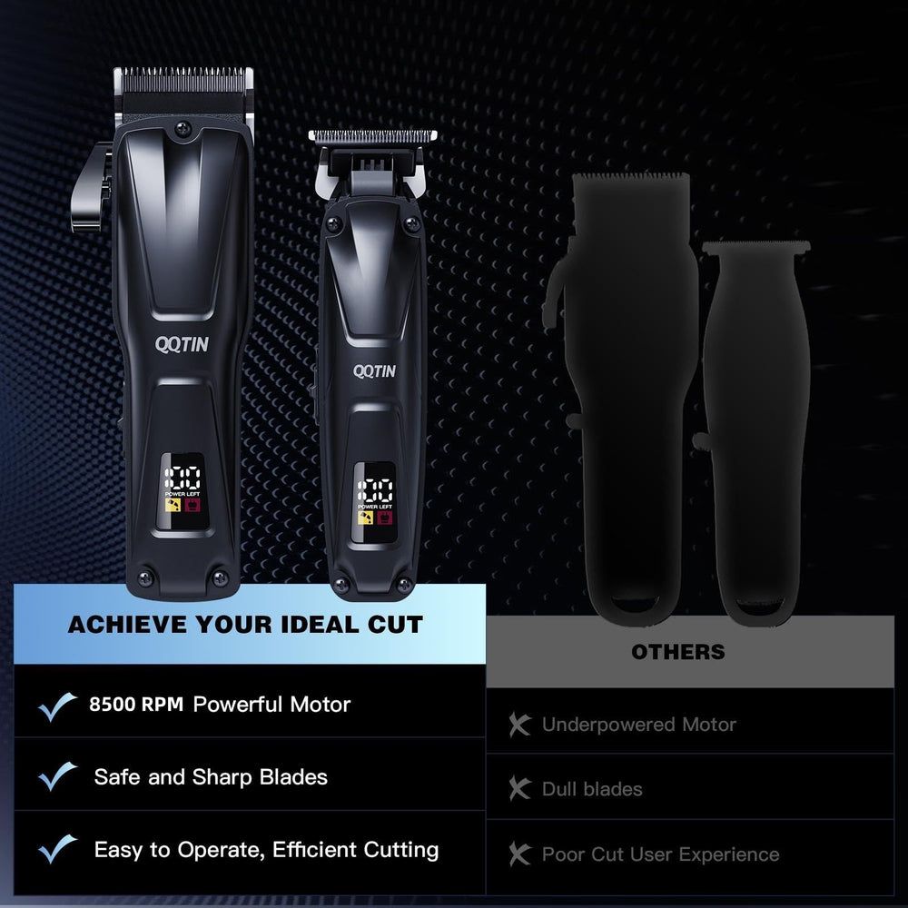 QQTIN home barber-grade results for family use and DIY cuts