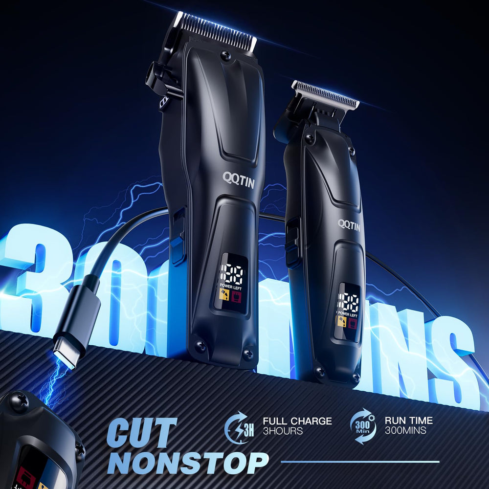 QQTIN stainless steel self-sharpening blades deliver long-lasting trim precision