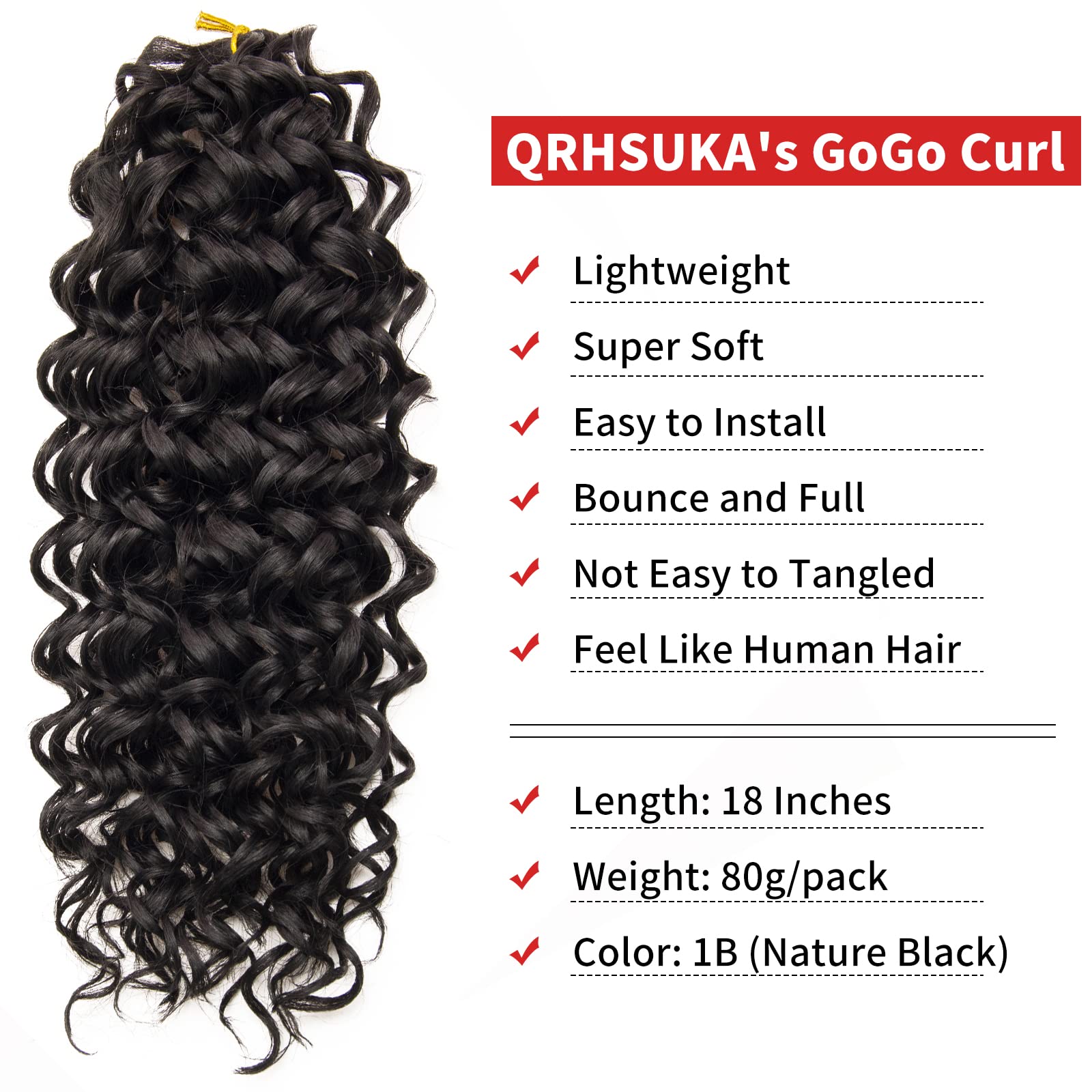 QRHSUKA GoGo Curl refresh with water mist demonstrates low-maintenance styling