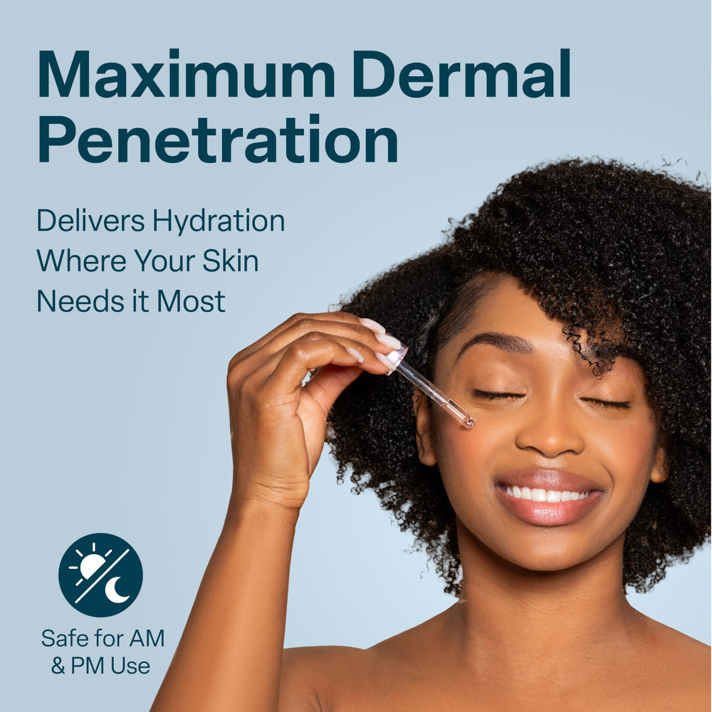 QRxLabs Hyaluronic Acid Serum winter routine for daily hydration