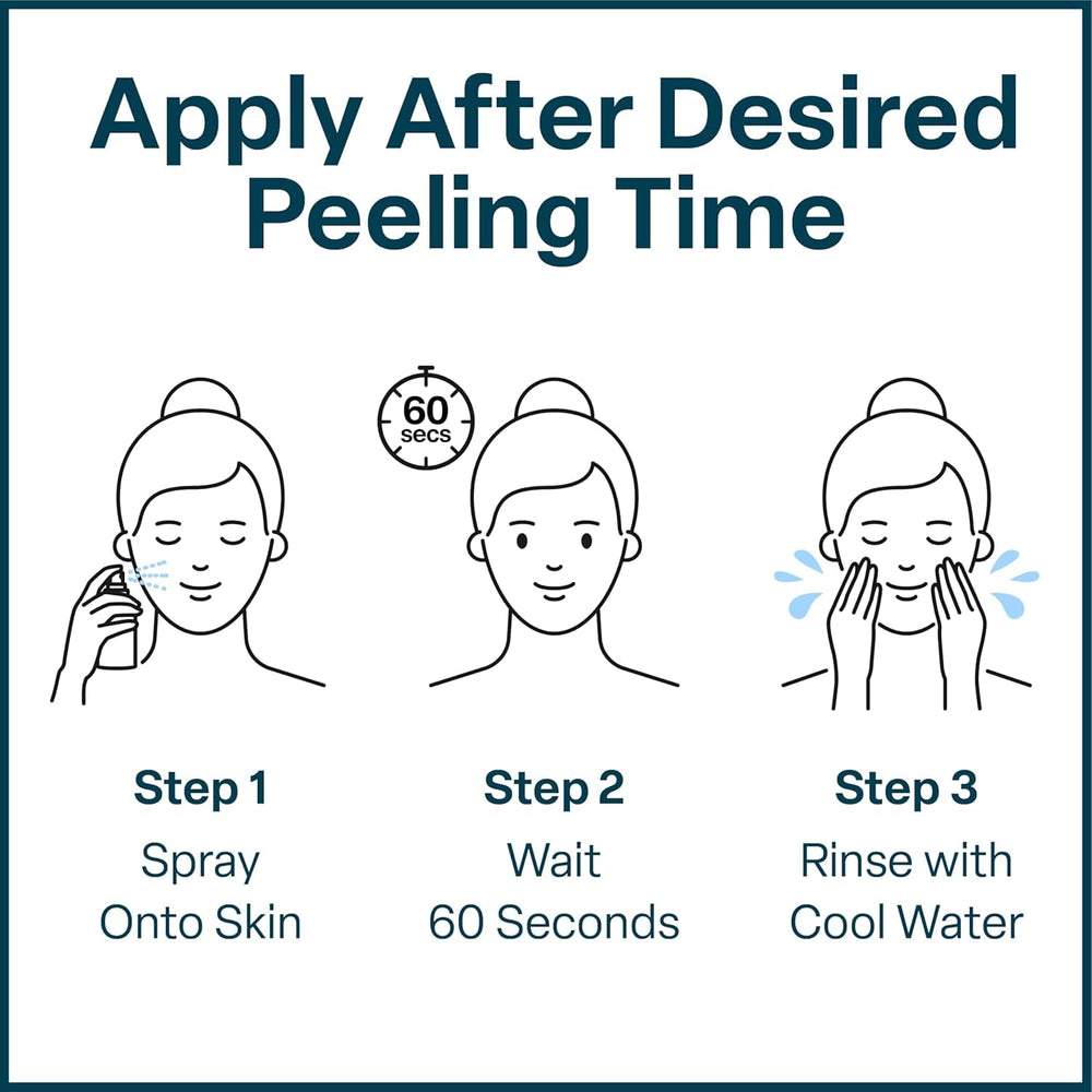 QRxLabs neutralizer-bottle-closeup highlights safe post-peel neutralization steps.