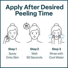QRxLabs neutralizer-bottle-closeup highlights safe post-peel neutralization steps.