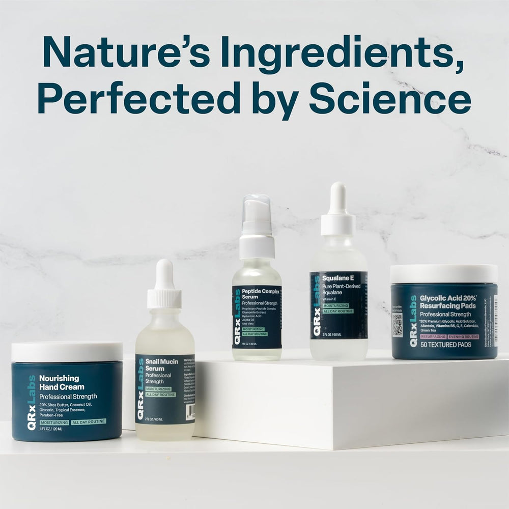 QRxLabs product-packaging-box conveys professional-grade skincare packaging and value.