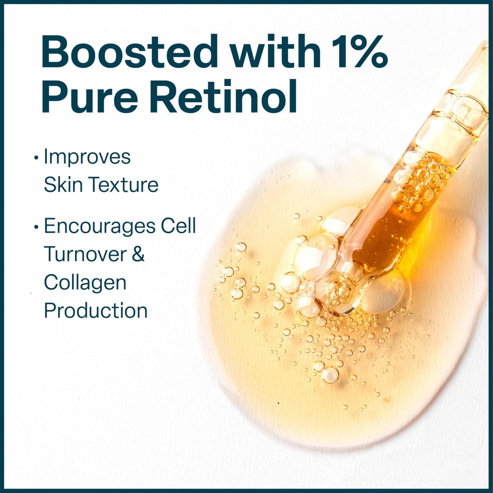 QRxLabs serum bottle label close-up highlighting active ingredients and premium branding
